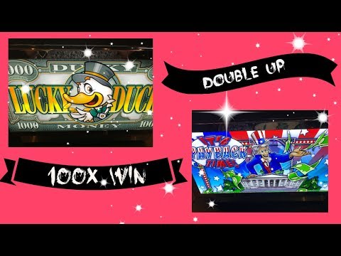 VGT slots - 100X win! - Double up - Lucky Duck and Payback Time