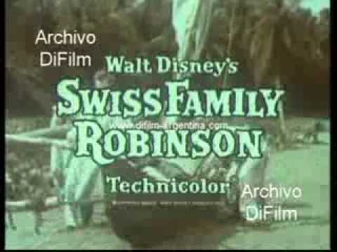 DiFilm - Trailer del film "Swiss Family Robinson" 1960