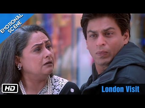 London Visit - Emotional Scene - Kabhi Khushi Kabhie Gham - Shahrukh Khan, Amitabh Bachchan