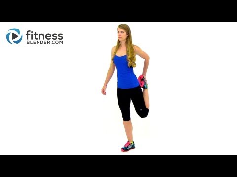 Light Cardio and Stretching Cool Down Workout - Relaxing Stretches for Flexibility