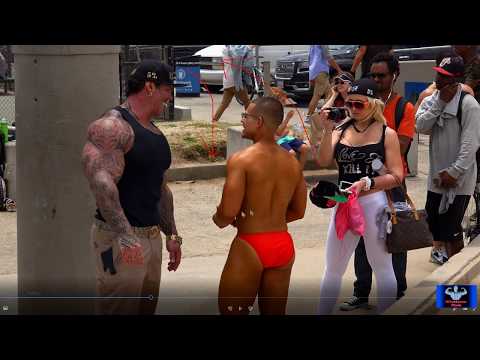 Rich Piana's Last Time at a Muscle Beach Bodybuilding Show
