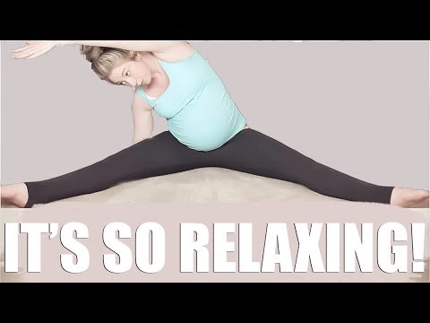 Prenatal Safe Stretch Routine♡ Relief for insomnia, restless leg syndrome, sciatica & more