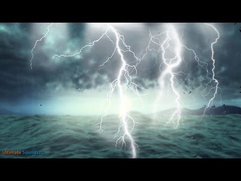 🎧 Thunderstorm at Sea with Heavy Rain | Rainstorm Sounds for Sleeping & Relaxation,@Ultizzz day#21