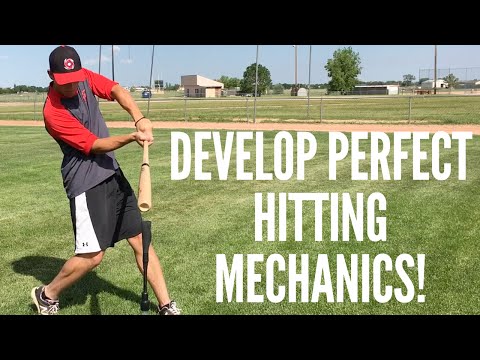 2 Simple Drills to Develop Perfect Baseball Hitting Mechanics!