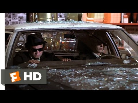 The Blues Brothers (1980) - Mall Chase Scene (2/9) | Movieclips