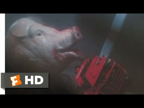 Motel Hell (9/10) Movie CLIP - Chainsaw Fight! (1980) HD
