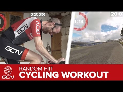 40 Minute Fat Burning Indoor Cycling Training: Random HIIT Workout – Passo Pordoi