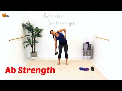 Abdominals Core Strength Workout - BARLATES BODY BLITZ Ab Strength with Linda Wooldridge