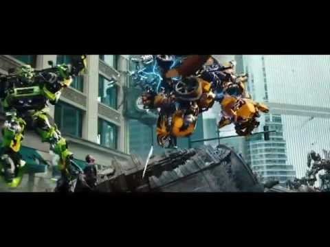 Transformers el lado oscuro de la luna  Optimus Prime Vs Sentinel Prime y Megatron español Latino