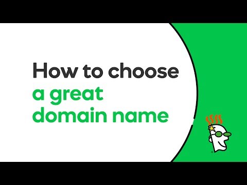 How to Choose a Great Domain Name | GoDaddy