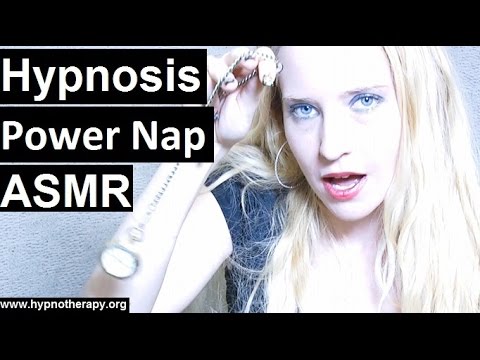 Hypnosis 5 minutes power nap for relaxation and confidence ASMR