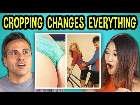 10 PHOTOS WHERE CROPPING CHANGES EVERYTHING w/ Adults (REACT)
