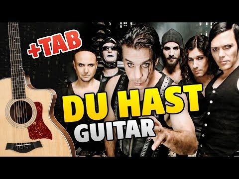 RAMMSTEIN – DU HAST (fingerstyle guitar cover, guitar tabs)