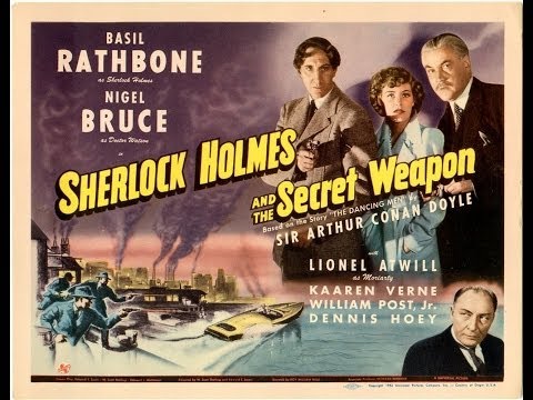 Sherlock Holmes The Secret Weapon 1942 HD   Full Movie