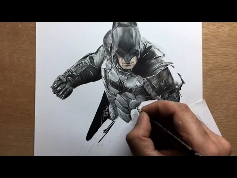 Drawing: Batman Arkham Knight - Timelapse | Artology