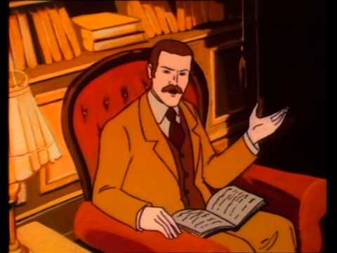 ENGLISH Sherlock Holmes and the Hound of the Baskervilles 1983 cartoon full movie baskerville curse