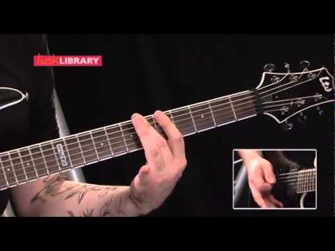 How to play "Psychosocial" by "Slipknot" Guitar lesson Part 1