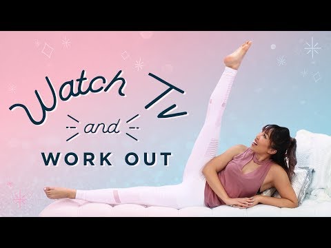 The Best Workout for Watching TV! | At Home Toning Exercises