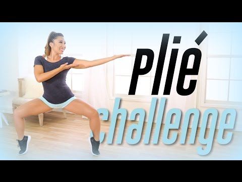 Plie Squat Challenge! | Best Thigh Workout