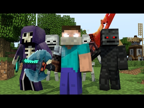♪ "RAIDERS" - MINECRAFT PARODY OF CLOSER BY THE CHAINSMOKERS" ♫ (ANIMATED MUSIC VIDEO) ♫