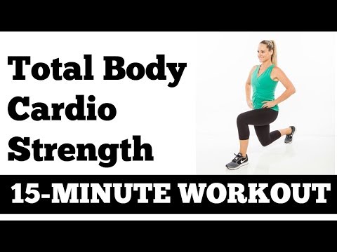 15-Minute Fat Blasting Cardio and Strength Circuit Workout with Dumbbells