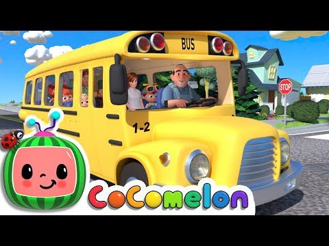 Wheels on the Bus | Cocomelon (ABCkidTV) Nursery Rhymes & Kids Songs