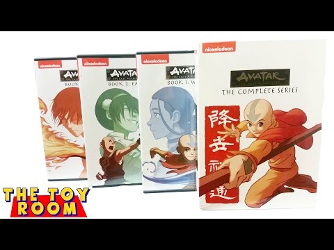 Avatar The Last Airbender The Complete Series DVD Box Set Unboxing & Review