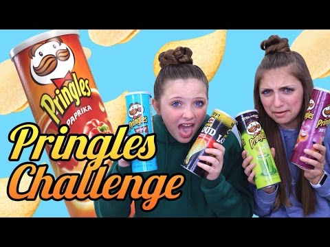 PRINGLES CHALLENGE! Potato Chip Tasting Contest | Kamri Noel
