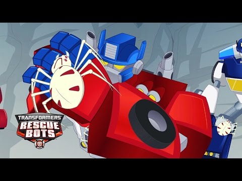 Transformers: Rescue Bots Season 2 - 'Rescue Bots Vs. Spiders' Official Clip