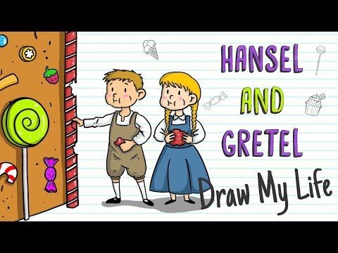 HANSEL AND GRETEL | Draw My Life Fairy Tales