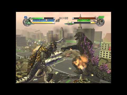 Godzilla: Destroy All Monsters Melee - Godzilla 2000 VS. Megalon (XBOX)