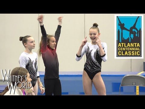 Whitney Bjerken | 2nd Level 10 Gymnastics Meet | No Arms Floor Champion