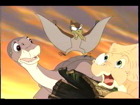 The Land Before Time VII - The Stone of Cold Fire (2000) Trailer (VHS Capture)