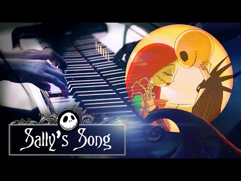 "Sally's Song" - Tim Burton's The Nightmare Before Christmas (HD Piano Cover, Movie Soundtrack)