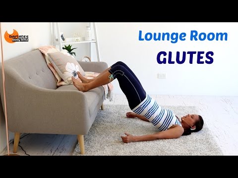 PILATES BARRE GLUTES WORKOUT - Lounge Room Glutes Workout BARLATES BODY BLITZ