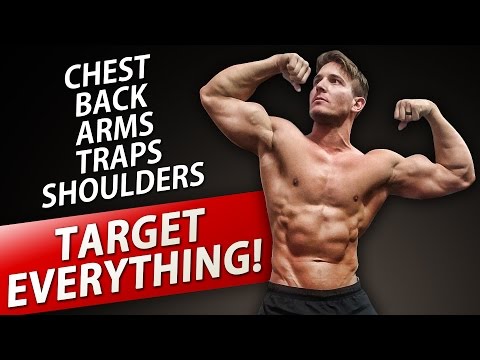 UPPER BODY DUMBBELL WORKOUT! | BUILD AN AMAZING UPPER BODY AT HOME!