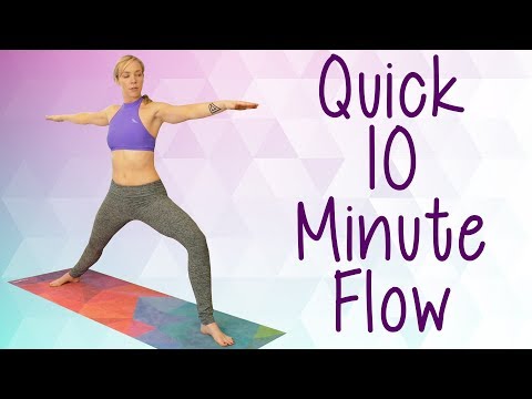 Quick Beginners Yoga Workout with Lindsey | Leg & Glute Workout, Hip Flexibility