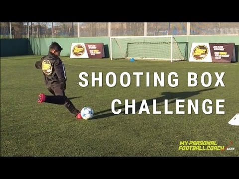 Individual Soccer Shooting Drills U7, U8, U9 - Shooting Box