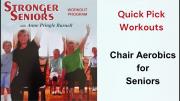 Foto de Stronger Seniors® Stretch and Strength DVDs- 2 Disc Programa de ejercicios para silla: ejercicios de estiramiento, aeróbicos, de fortalecimiento y equilibrio. Mejore la flexibilidad, la fuerza de los músculos y los huesos, la circulación, la salud del