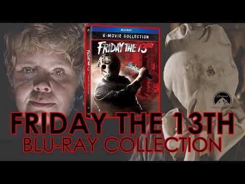 Friday the 13th: 8-Movie Collection on Blu-ray (1980-1989) Unboxing (4K Video) Jason Voorheese