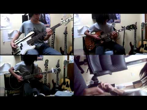 Caraphernelia - Pierce The Veil Guitar/Bass Cover (With Tabs)