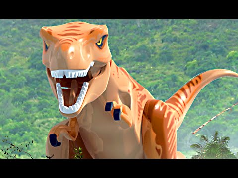 LEGO Jurassic World & Jurassic Park All Cutscenes Movie
