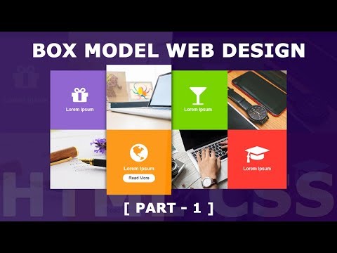 Responsive Box Model Web Design - Part 1 - Html5 CSS3 Responsive Design Tutorial Using Media Query