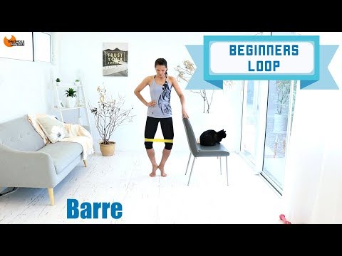 Barre Workout with Band - BARLATES BODY BLITZ Beginners Loop Barre Workout