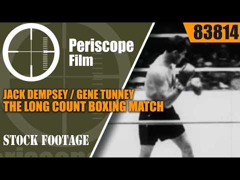 JACK DEMPSEY / GENE TUNNEY  THE LONG COUNT BOXING MATCH 1927 83814
