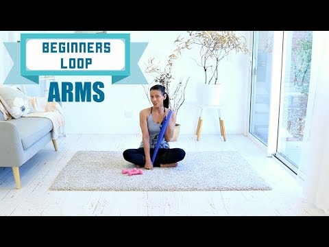Upper Body Workout Resistance Band - BARLATES BODY BLITZ Beginners Loop Arms
