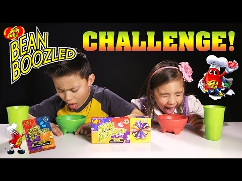 BEAN BOOZLED CHALLENGE! Super Gross Jelly Belly Beans!