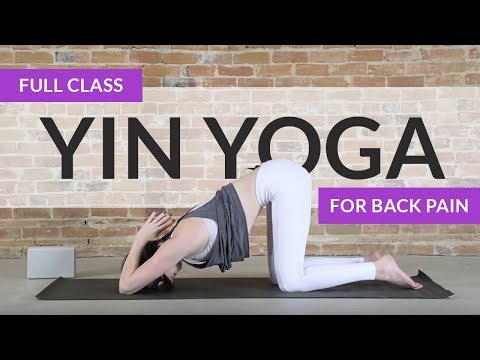 Yin Yoga Class for Back Pain & Back Stiffness with Kassandra Reinhardt | Full Class