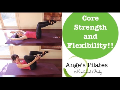Ange's Pilates Core Strength and Flexibility 30 minute workout.
