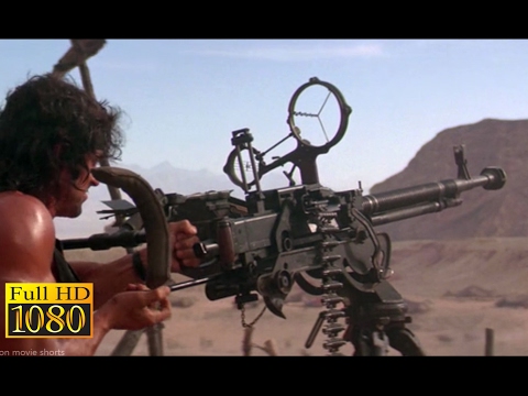 Rambo 3 (1988) - Rambo Destroy The Chopper Scene (1080p) FULL HD